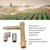 Quick Coupling Valve Key Professional Efficient G1 Male Thread Brass