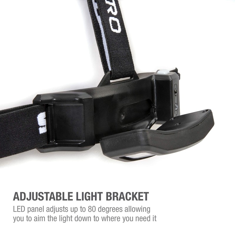 Steelman Pro Slim Profile LED Motion-Sensing Headlamp with Rear Safety