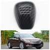 IKUESM 1pcs Carbon Fiber Car Shift Knob Shift Lever Handle