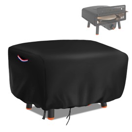 Safipotts Pizza Oven Cover Compatible with Blackstone 2238 Pizza Oven, 600D Heavy Duty Waterproof Pizza Oven Covers, Pizza Oven Outdoor Cover with Handle & Drawstring, Black (23‘’L x 22‘’W x 10''L)