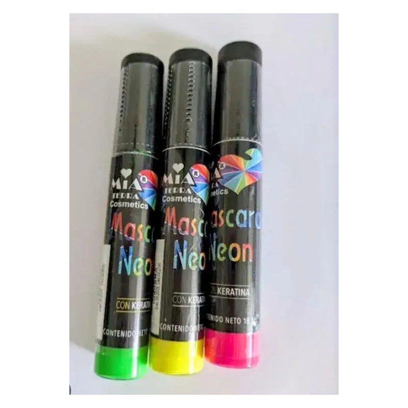 Máscara de pestañas Mia Terra Cosmetics Mascara de Pestañas Neón