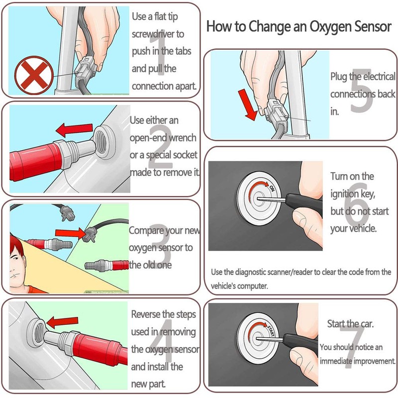 22693-ey00b Air Fuel Ratio Sensor de Oxígeno O2 Fits para