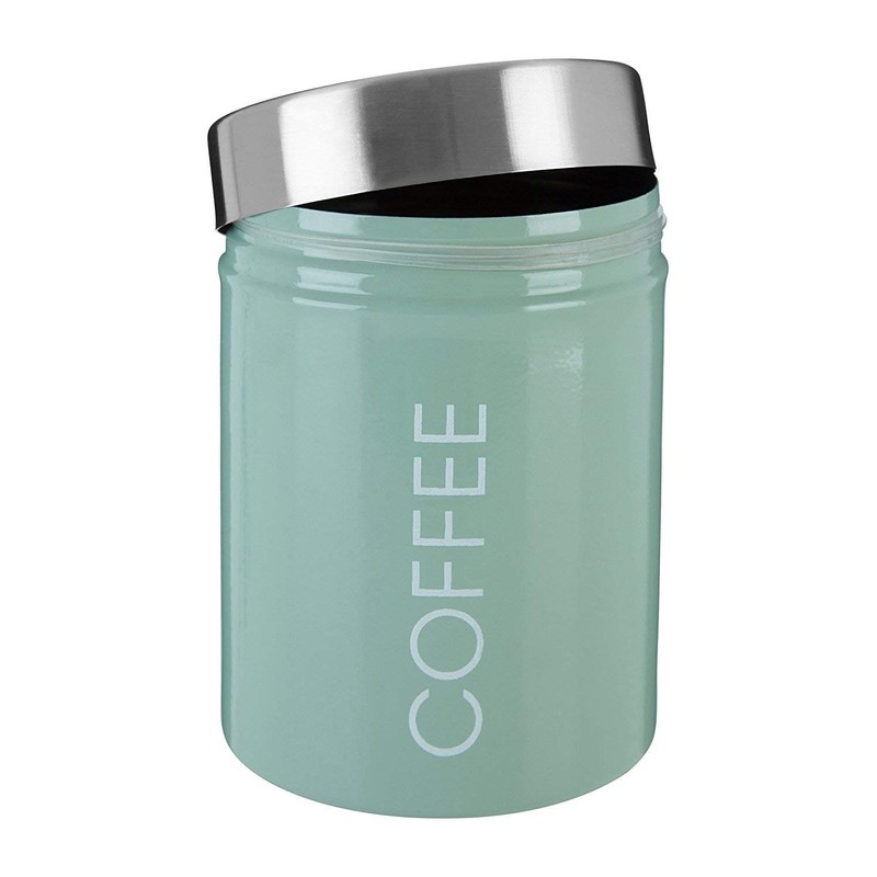 Premier Housewares 507512 Liberty Coffee Canister - Pistachio H13 x
