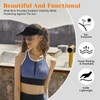 YAMEIZE Sun Visor Cap Women Men Sun Protection Head Sun