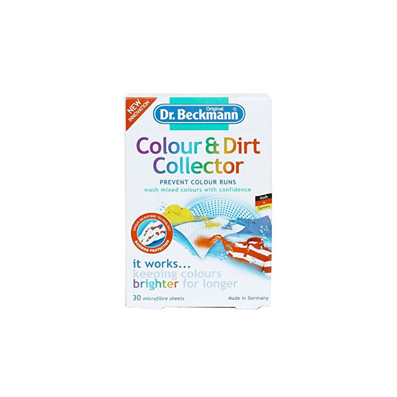 Dr. Beckman laundry care Color & Dirt collector color shift