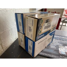 Hubbell Emergency Light LED, Compass CU2, 120/277V AC, 46T222, Damp Location Rated