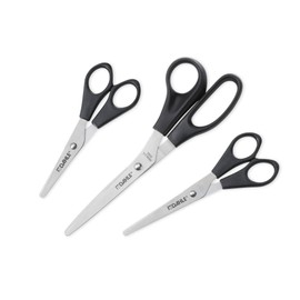 Dahle 54600–20117 Eco Scissors Set, Set of 3, 5/6/8–inch