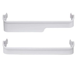 240338001 (TOP) and 240337901 (MIDDLE) Door Shelf Bin Racks Compatible with Frigidaire or Kenmore Refrigerator