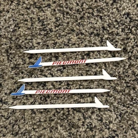 Vintage Piedmont Airlines swizzle sticks Set Of 5