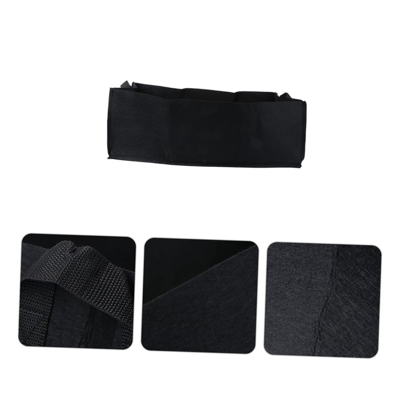 NOLITOY 2pcs Grow Bag Fabric Vegetable Grow Pot Bags Rectangular
