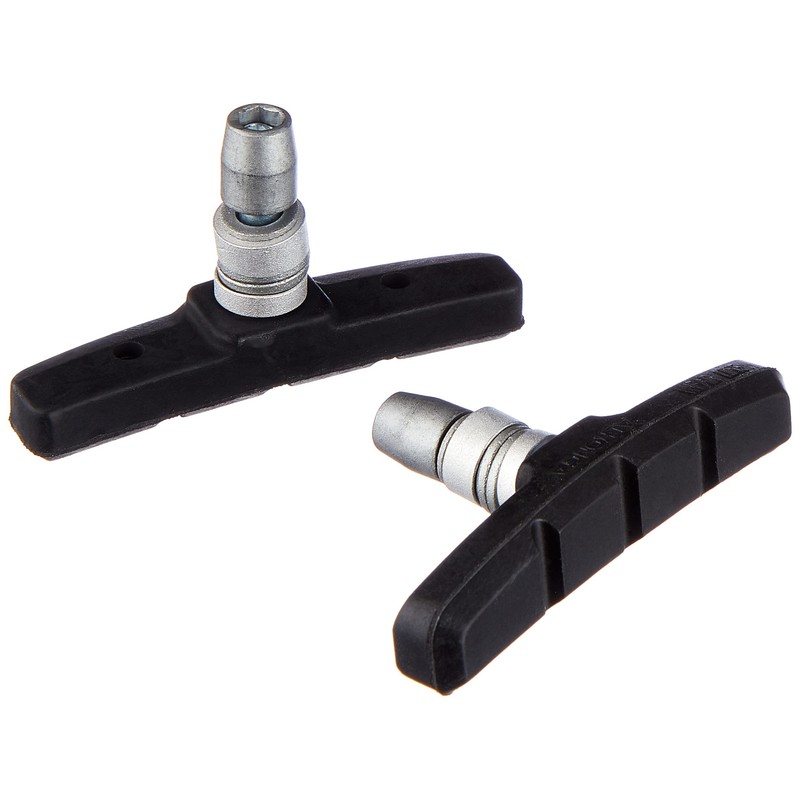 Point V-Brake Aluminium Brake Pads, Black, 2 Pairs, 70 mm