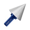 Diamond Beveling Chamfer Bits 35mm HEX Shank Countersink Drill Chamfer