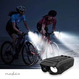 Nedis Bicycle Camera - 1080p @ 30fps - 2 MPixels - 600 min - 70° - 600 min - Includes Bracket - Black