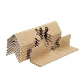 PATIKIL Adjustable Cardboard Corner Protector Package Frame Protectors 60x30mm Thick 4mm for Art, Packing, Shipping, Pack of 50