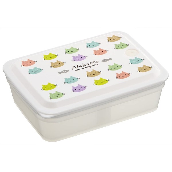 Skater PAS9AG-A Ag+ Silver Ion Lunch Box, Antibacterial, Fluffy, Packing,