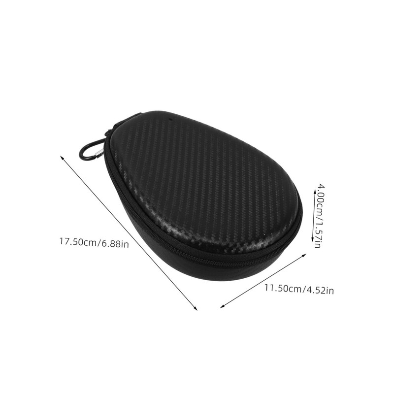 TEHAUX Portable Earphone Organizer Case Durable Headphone Storage Bag with