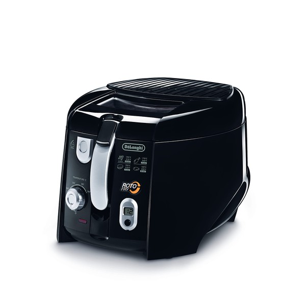 220-240 Volt / 50-60 Hz, DeLonghi F28533 Roto Fry Deep Fryer, FOR OVERSEAS USE ONLY, WILL NOT WORK IN THE US