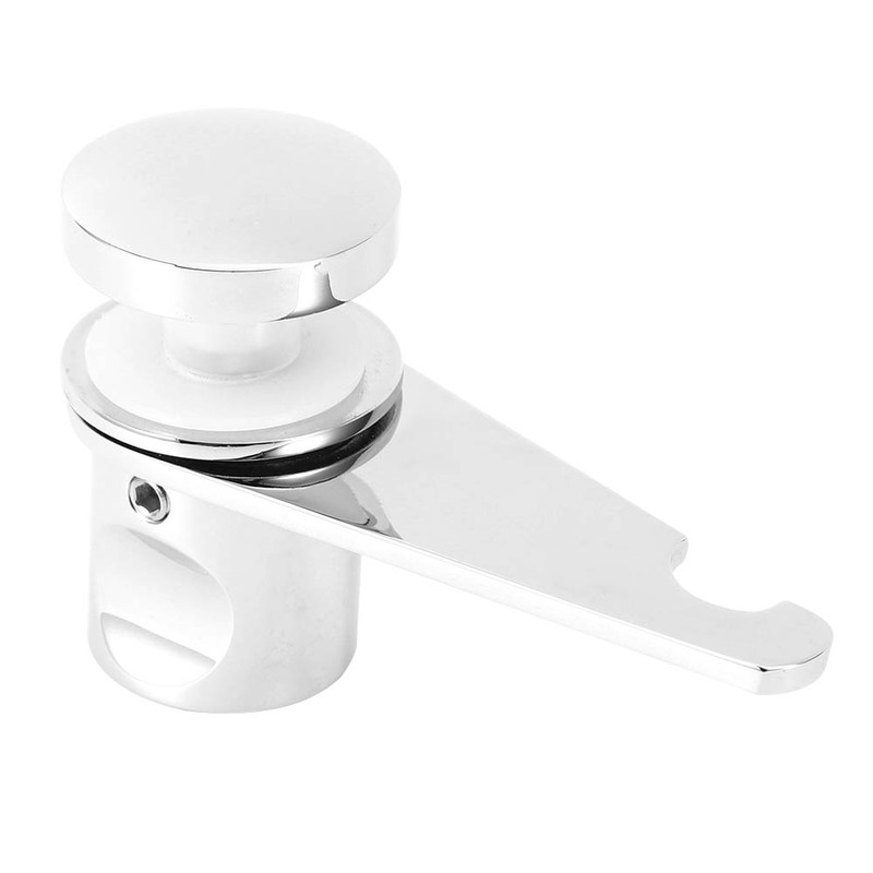 Bathroom Glass Door Lock Shower Room Latch Lock for Home