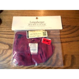 Longaberger Liner Oval Kiddie Purse Fabric Paprika #2364527