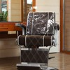 Hoolerry 8 Pcs Rectangle Chair Back Cover Prevent Spa Clear