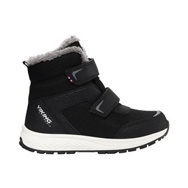 Viking Unisex Children's Equip Warm Wp 2V Snow Boot, Black grey