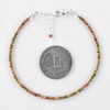 InfinityGemsArt Natural Unakite Full Micro Beads Dainty Bracelet Jewelry for