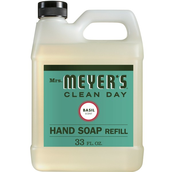 Mrs. Meyer's Clean Day Liquid Hand Soap Refill Basil 975 mL