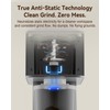 MOKKOM Coffee Grinder Electric with Scale, Conical Burr Coffee Grinder