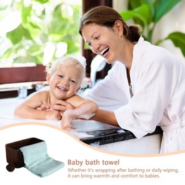 Swaddle Blankets Neutral, 47X47 Inch Solid Color Baby Receiving Swaddle, Double-Layer Nursery Bed Quilt, Skin-Friendly Toddler Swaddling Wrap for Girls Boys Shower Items