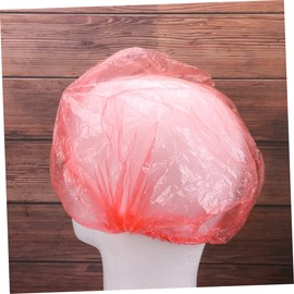 Ipetboom 100pcs Disposable Shower Caps Hair Protective Bathing Caps for Women Waterproof and Convenient Bath Hats for Home Use and Travel