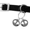 2 pcs Cat Bells & Dog Collar Bells with Keyrings,