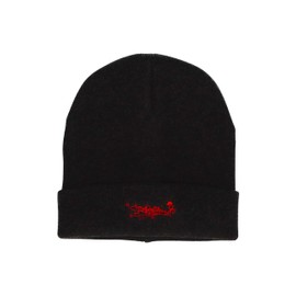 Sterntaler Baby Boys Knitted Hat Baby Organic Cotton Knitted Hat Skater Look - Baby Knitted Hat - with Envelope and Embroidery - Anthracite Mottled, 51, Anthracite mottled