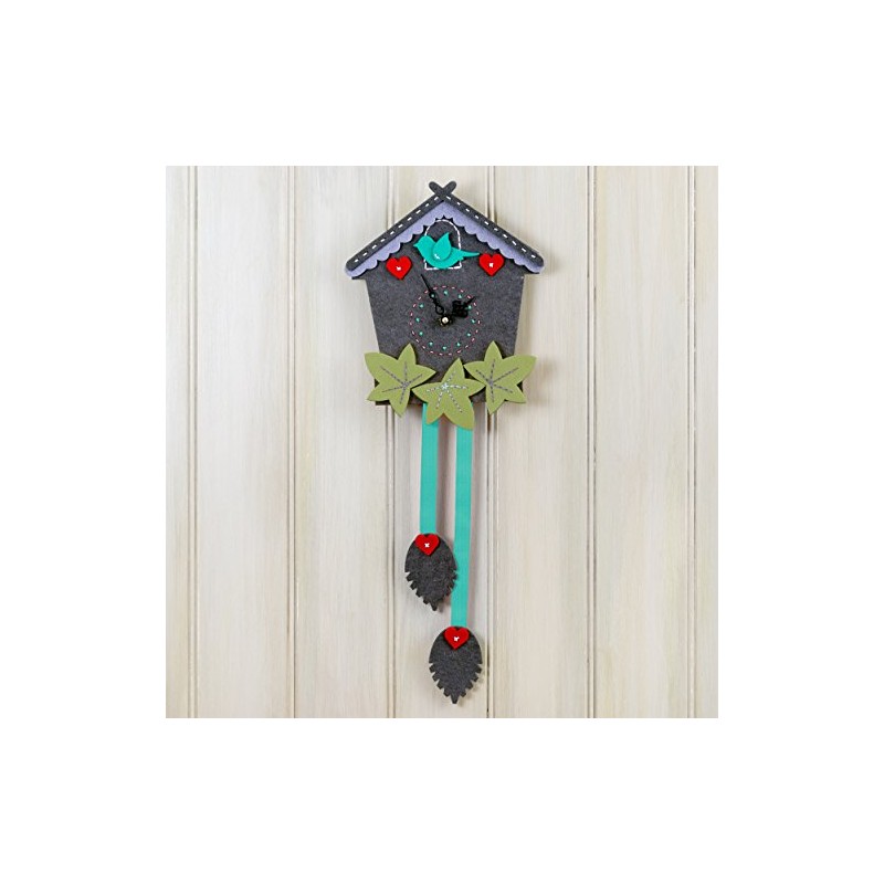 The Makery Make Your Own' Cuckoo Clock Kit, Polyester, Multi-Colour,
