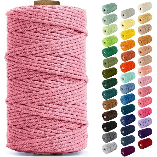Nook Theory Cotton 4mm Macrame Cord 109 Yards - 3mm
