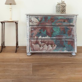 Flortlias Large Decoupage Paper for Furniture, Floral Printed Tissue Paper for Furniture, DIY Crafts Rice Papers, Vintgae Watercolor Burgundy Peony，Letter 33.07" x39.37"