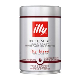 illy Blend Beans Dark Roast (Intenso) 8.8 oz (250 g), Regular (Beans)