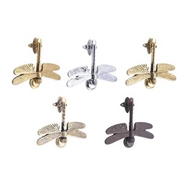 Dragonfly Front Door Knockers - Solid Brass - Various Finishes (Polished Chrome)