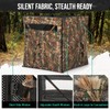 HUNTSEN 4-Panel Hunting Blind - 360° See Through with Wide