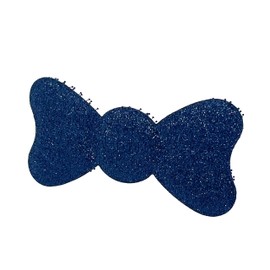 Kamipita [Japan Brand] Glitter Series,Hair clips and hairpins that leave no marks (3.9 * 1.9inches) (Plain-Navy)