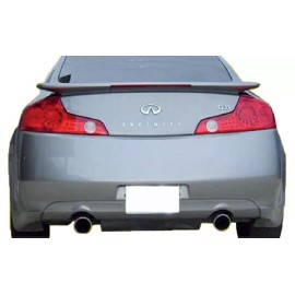 AutoRestylers ​Factory Style 2-Post Unpainted Rear Spoiler Fits 2003-2005 Infiniti G35 2 Door