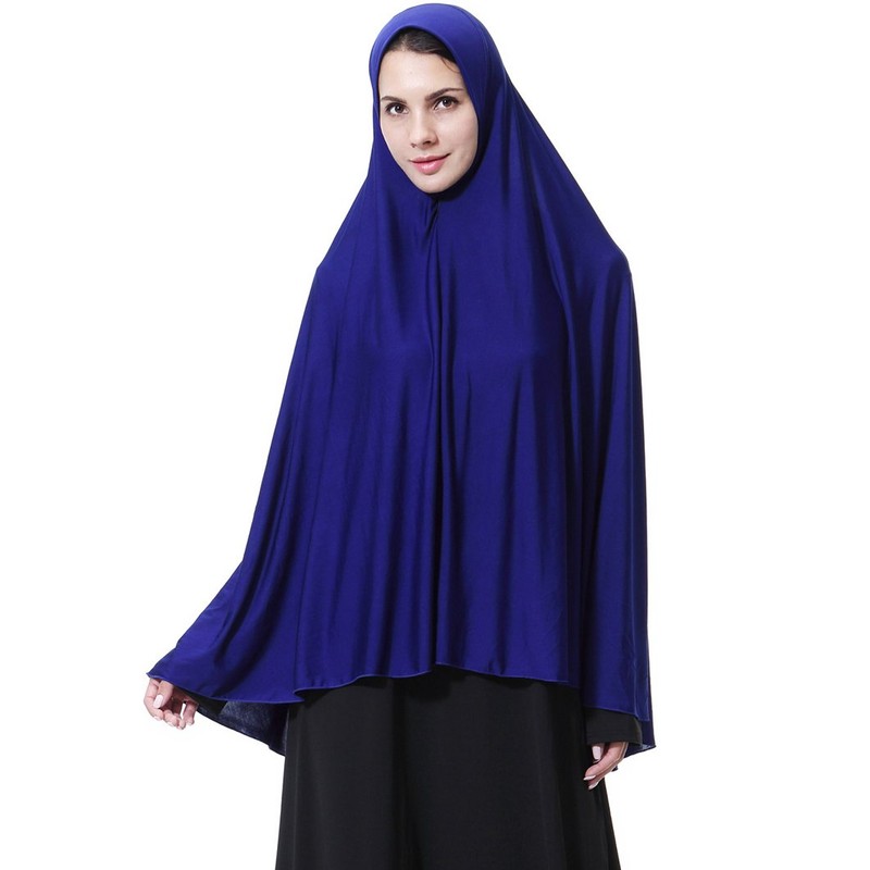 Ababalaya - Bufanda larga para mujer, elegante, modesta, musulmana, islámico,