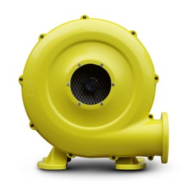 Air Blower 750W, Pump Fan Commercial Inflatable Bouncer Blower, Perfect for Inflatable Movie Screen, Jumper, Bouncy Castle UL 110V Yellow…