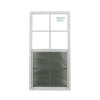 Shed Windows and More 18" X 36" White Aluminum Window