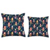 Russian dolls,nesting dolls,matryoshka art Throw Pillow