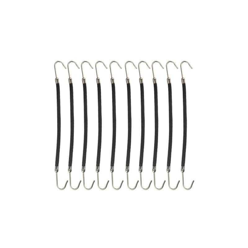 10 ganchos para peinar el cabello, ganchos de doble gancho,