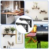 NINGYER Pack of 4 Folding Console, Heavy Duty 90 Degrees,