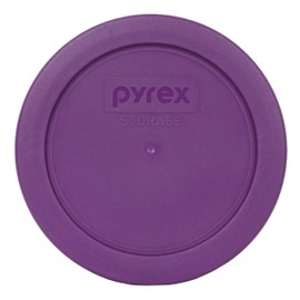Pyrex 7200-PC Thistle Purple Round Plastic Food Storage Replacement Lid, Made in USA