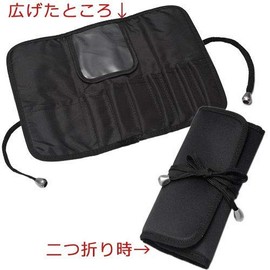 Takumi no Cosmetic Brush Cosmetics Hall P-4 Short Type Makeup Brush Case 7 Bottles