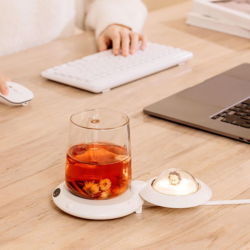 Coffee Cup Heater ‑ 20W Universal Cup Warmer Coaster 55℃