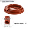 RATCHROLL 1 Pcs Silicone Vacuum Tubing Hose High Temperature 15Ft